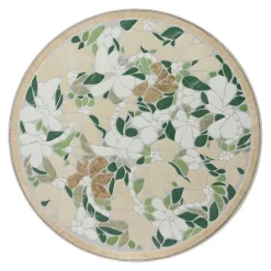 Sedia bistrot pieghevole in mosaico Genève Crema
