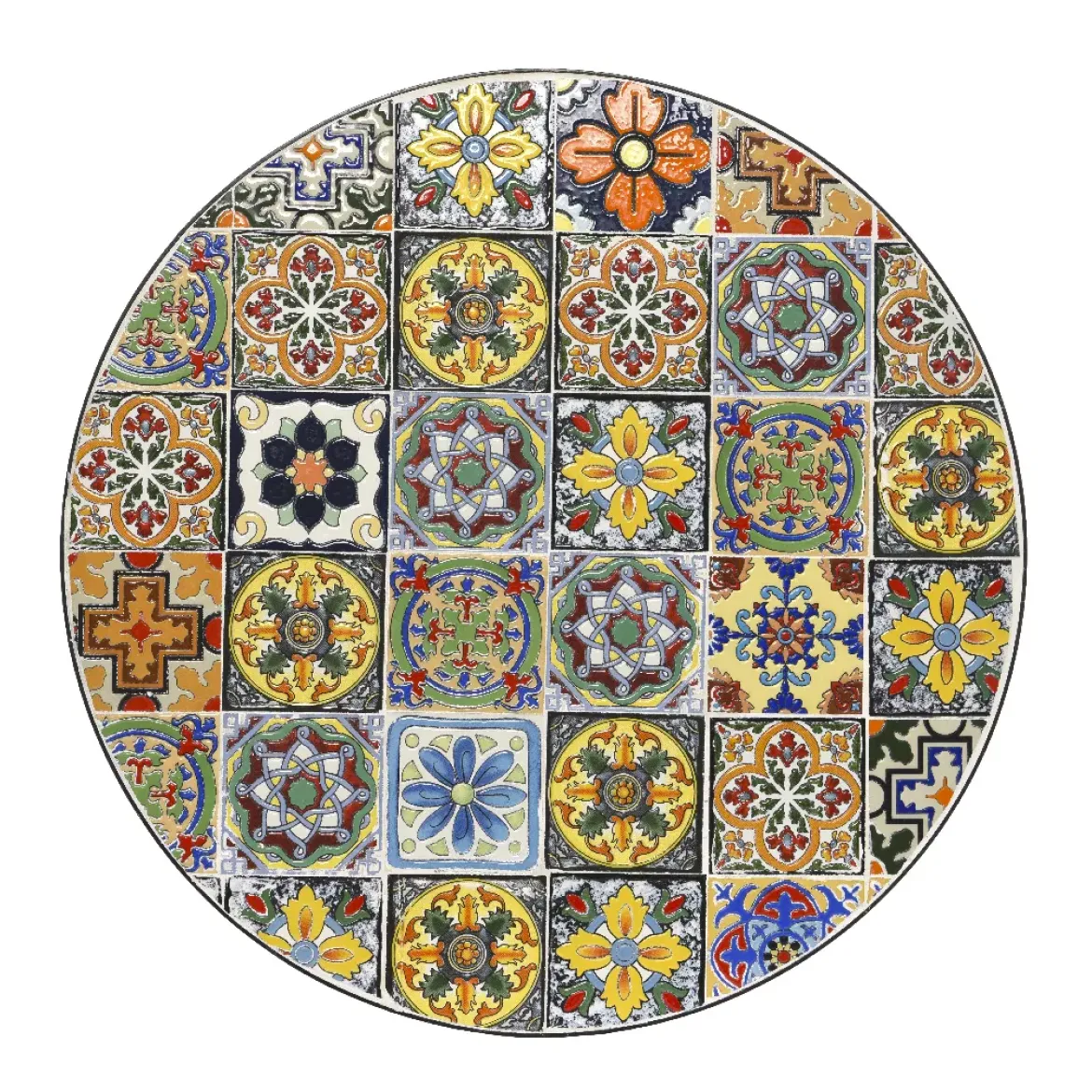 Sedia bistrot pieghevole Braga - Multicolore