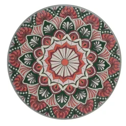 Sedia bistrot pieghevole in mosaico Narbonne Tortora e rosa