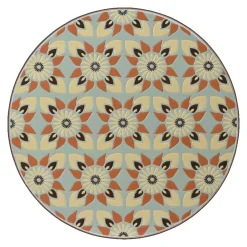 Sedia bistrot pieghevole in mosaico Lyon Marrone
