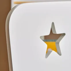Sedia bambino legno (H50 cm) Stars Bianca