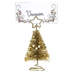 Segnaposto (10 cm) Albero Oro