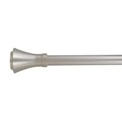 Set bastone per tenda allungabile (L120 - L210 cm / D19 mm) Brasserie Argento