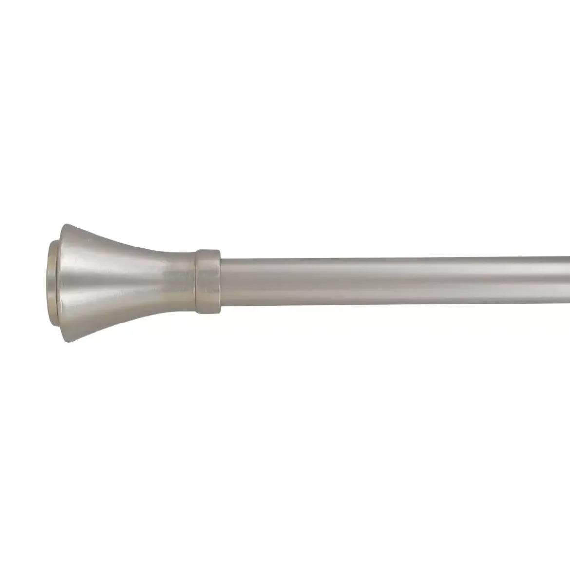 Set bastone per tenda allungabile (L120 - L210 cm / D19 mm) Brasserie Argento