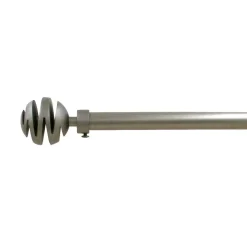 Set bastone per tenda allungabile (L120 - L210 cm / D19 mm) Villalouise Grigio