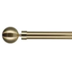 Set bastone tenda allungabile (L210 - L380 cm / D28 mm) Hera Oro