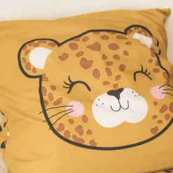 Set copripiumino e due federe per bambini in cotone (200 x 200 cm) Lola Caramel