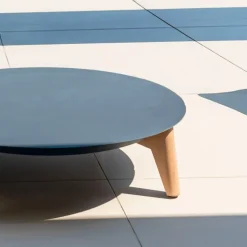 Set da giardino in alluminio 5 posti 5 pezzi Monte Carlo Grigio antracite e verde rosmarino