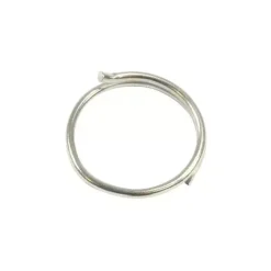 Set di 10 anelli Metallo martelatto