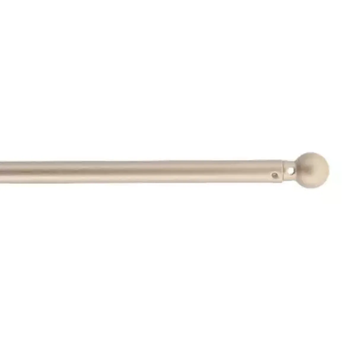 Set di 2 bachette regolabili rotonde (da L40 a 600 cm) Rona Oro