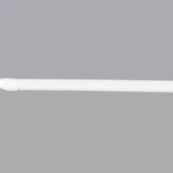 Set di 2 bastoni per tenda regolabili (40 a 60 cm) Bianco