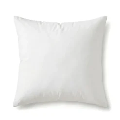 Set di 2 cuscini letto quadrati (60 cm) Morbido Antiacaro Bianco