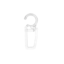 Set di 10 ganci per tenda (D20) Trasparente