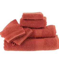 Set di 2 guanti da bagno in cotone (15 x 21 cm) Timeless Terracotta