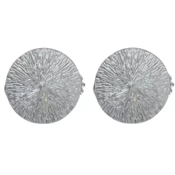 Set di 2 mollette fermatenda Archi Cromato
