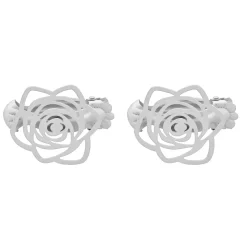 Set di 2 mollette fermatenda Lina Bianco