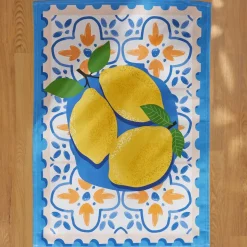 Set di 3 strofinacci in cotone (50 x 70 cm) Grasse Multicolore