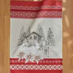 Set di 3 strofinacci in cotone (50 x 70 cm) Alpage Multicolore