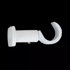 Set di 2 supporti aperti (L 50 / D20 mm) Bianco opaco