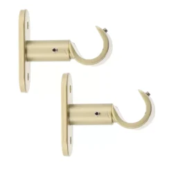 Set di 2 supporti fissi (L50 / D20 mm) Jim gouttière Oro