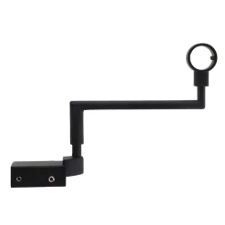 Set di 2 supporti Fix'vit (L180 - D20 mm) Nero opaco