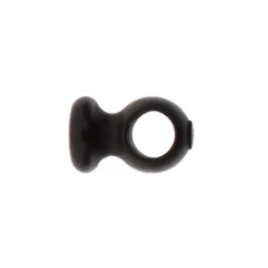 Set di 2 supporti per asta in legno da soffitto (L5 cm/ D28 mm) Nils Nero opaco
