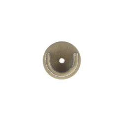 Set di 2 supporti per asta tenda in metallo (D28 mm) Lino Oro