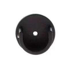 Set di 2 supporti per bastone per tenda (D28 mm) Lino Nero opaco