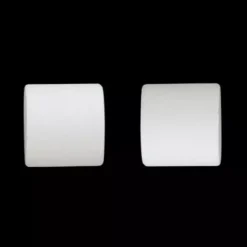 Set di 2 terminali (Ø20 mm) Bouchon Bianco opaco