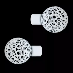 Set di 2 terminali (D20 mm) Jim Bianco opaco