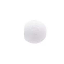 Set di 2 terminali per asta in legno cerusato (D28 mm) Soren a sfera Bianco