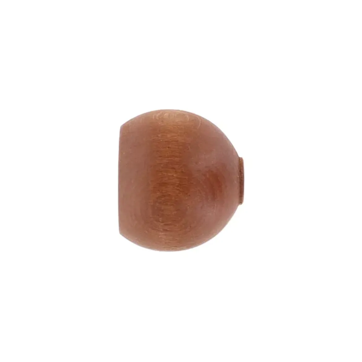 Set di 2 terminali per asta in legno (D28 mm) Nils sfera Naturale