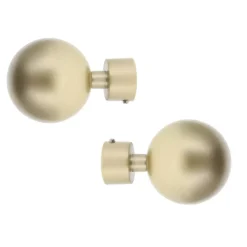 Set di 2 terminali per tenda (D20 mm) Théa Oro