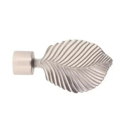 Set di 2 terminali per tenda (D20 mm) Exotica Argento