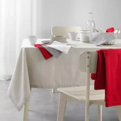 Set di 3 tovaglioli (40 cm) Charline Beige