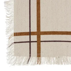 Set di 2 tovaglioli cotone (40 x 40 cm) Ray Beige