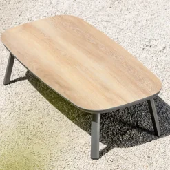 Set di mobili da giardino Amalfi Grigio antracite 5 posti