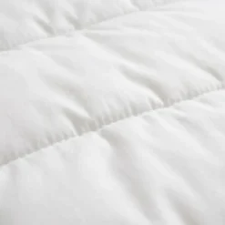 Set Piumone caldo antiacari (260 x 240 cm) + 2 Cuscini (60 x 60 cm) Comète Bianco