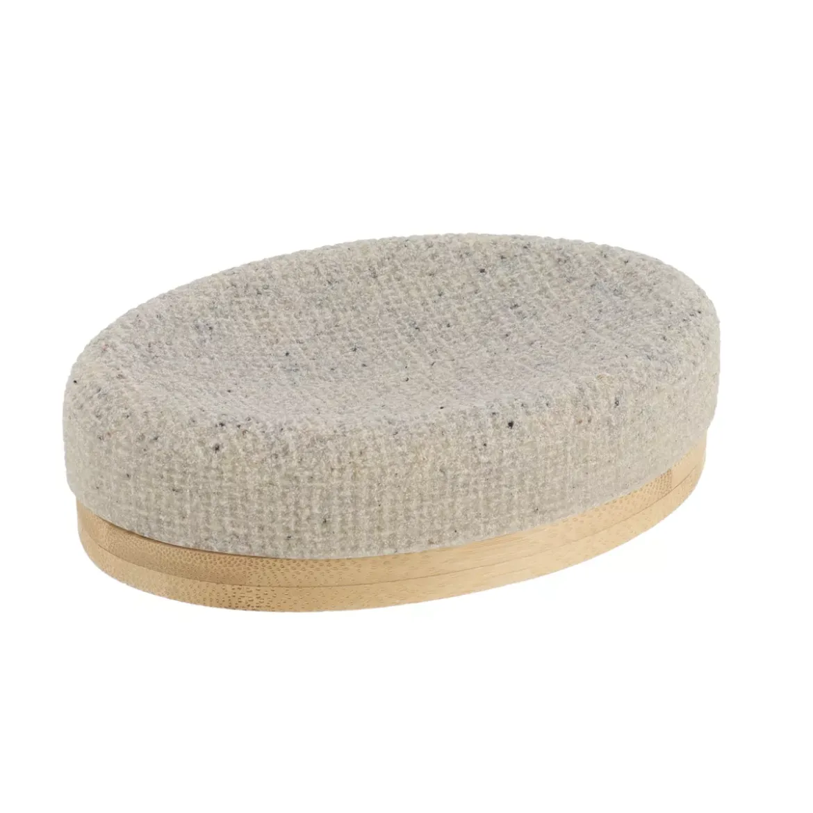 Set di accessori bagno Effetto Maille Beige