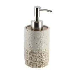 Set di accessori da bagno incisi Casabianca Naturale