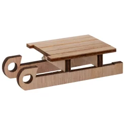 Set di 10 accessori decorativi in legno (H17 cm) Country House Multicolore