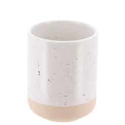 Set di accessori per il bagno gres maculato Pietra Beige