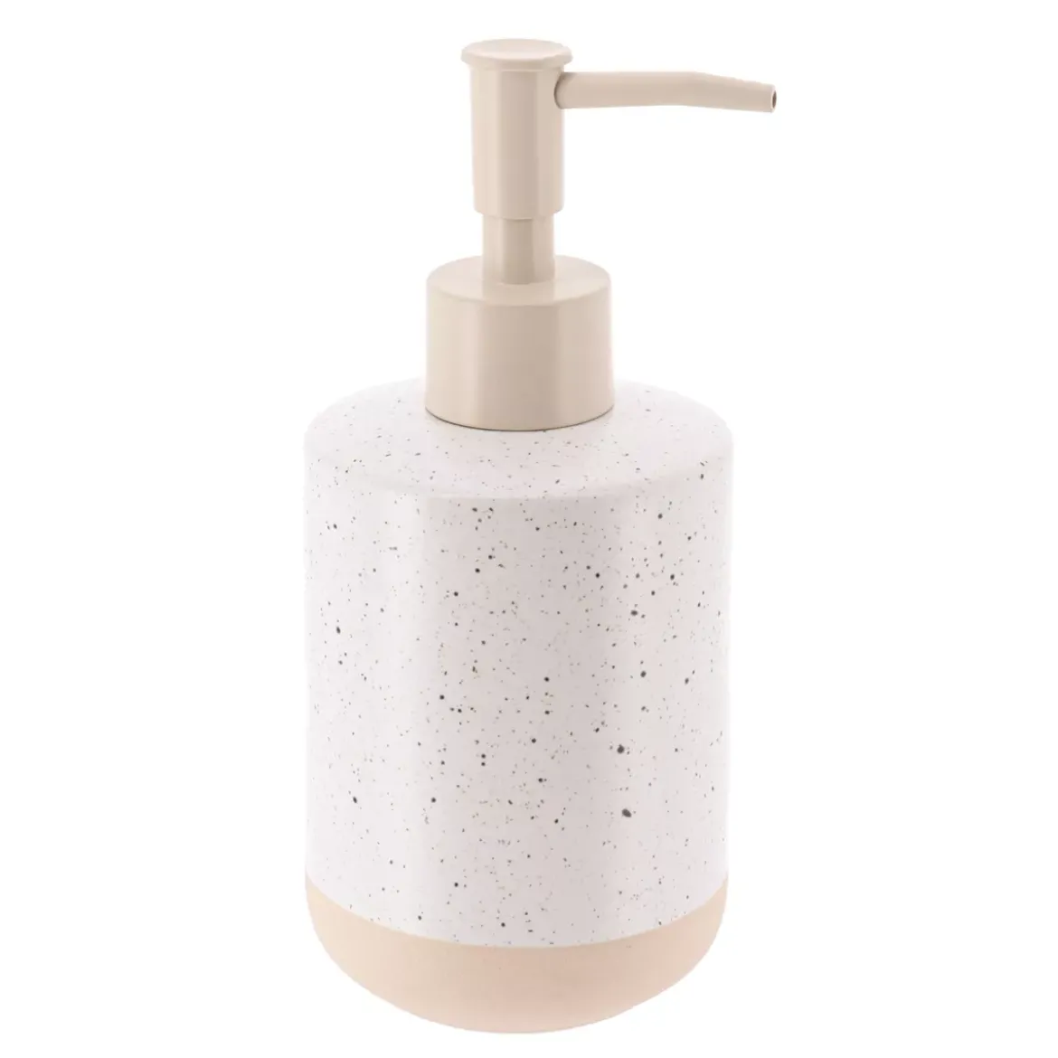 Set di accessori per il bagno gres maculato Pietra Beige