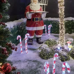Set di 3 bastoncini di zucchero 90 LED (60 cm) Bianco freddo