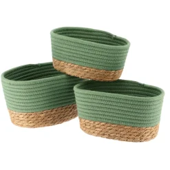 Set di 6 cesti portaoggetti (13 cm) Timeless Cachi