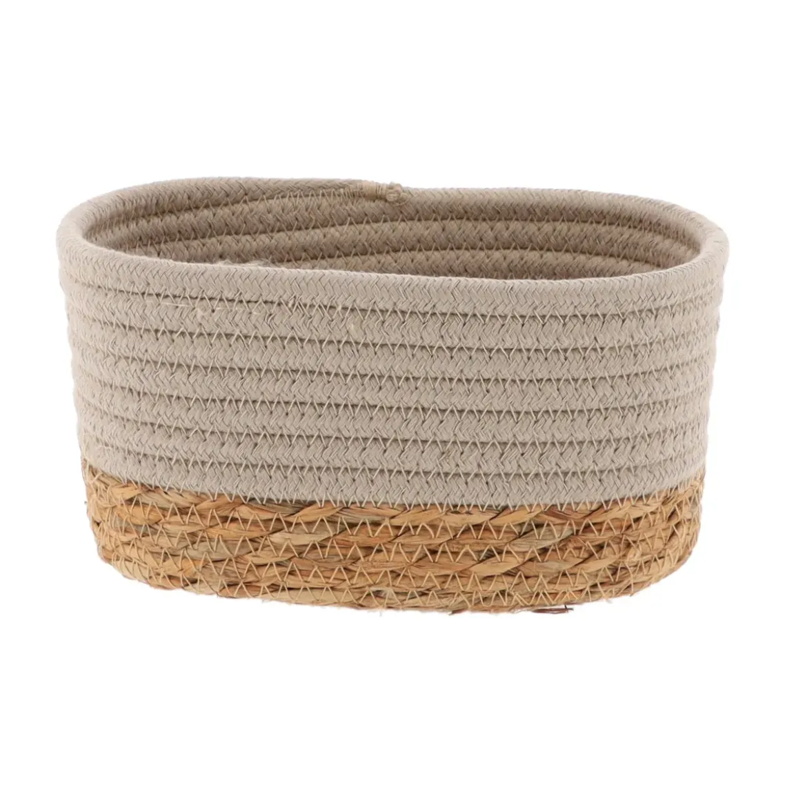 Set di 3 cesti portoggetti (13 cm) Timeless Tortora