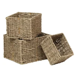 Set di 3 contenitori Kaleo Marrone
