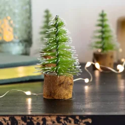 Set di decorazioni da spargere Abeti in set di 12 Verde