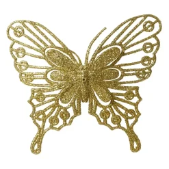 Set di 2 farfalle Fanny Oro