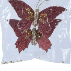 Set di 2 farfalle Leïla Viola